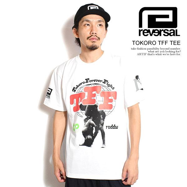 所英男 RIZIN 入場Tシャツ 所ジョージ デザイン reversal L reversal（リバーサル） Tシャツ reversal TOKORO TFF TEE メンズ 半袖