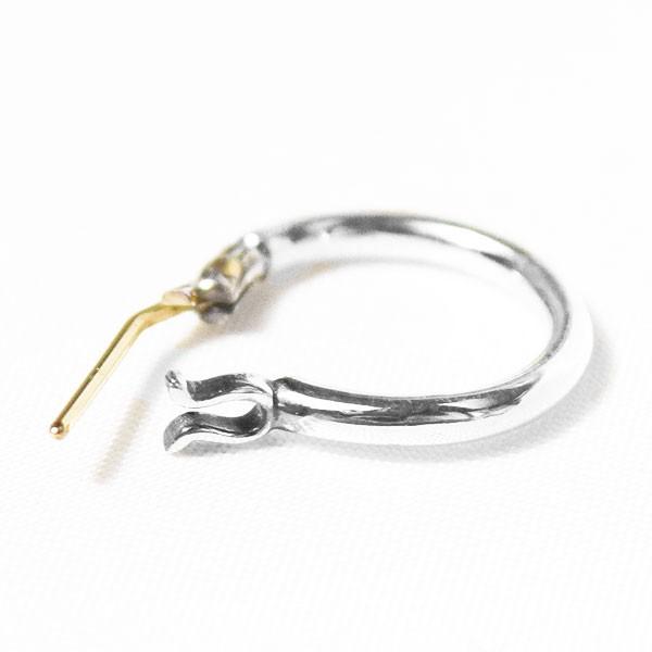 ビビファイ ピアス VIVIFY K18goldpost Hoop Pierce(M)の画像