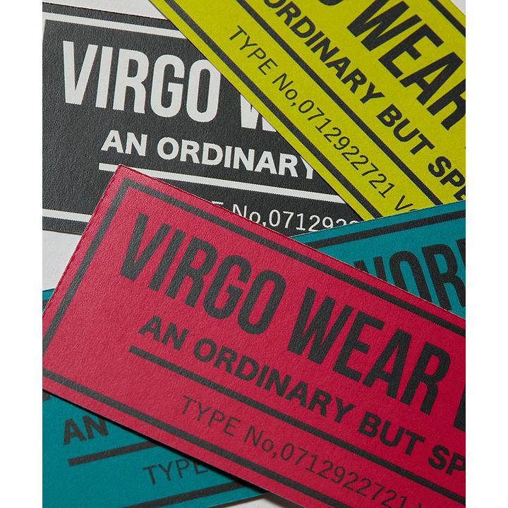 2024 春夏 先行予約 12月〜1月入荷予定 ヴァルゴウェアワークス ステッカー VIRGOwearworks 4p sticker set メンズ｜artif｜04