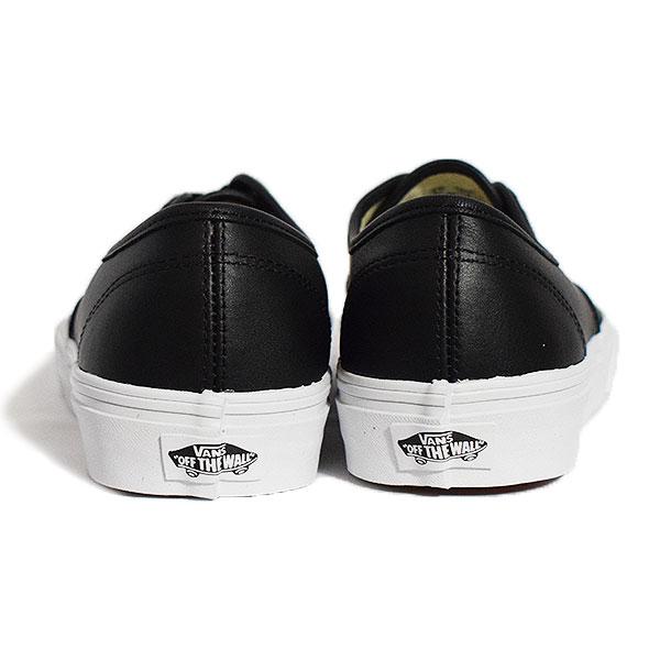 VANS（ヴァンズ） スニーカー VANS Authentic Leather Black/True 