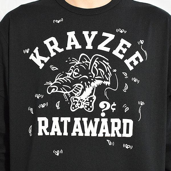 ウィアード WEIRDO パイル 半袖スウェット M 黒 総柄 日本製 WEIRDO（ウィアード） Tシャツ WEIRDO WRD FINK - L/S T-SHIRTS -BLACK