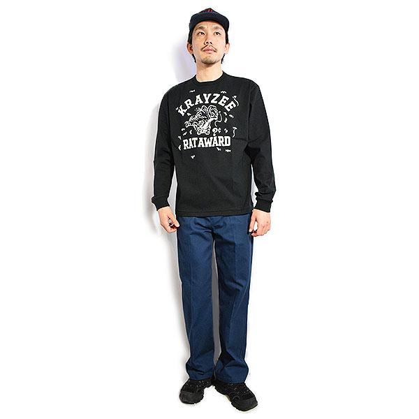 WEIRDO（ウィアード） Tシャツ WEIRDO WRD FINK - L/S T-SHIRTS -BLACK