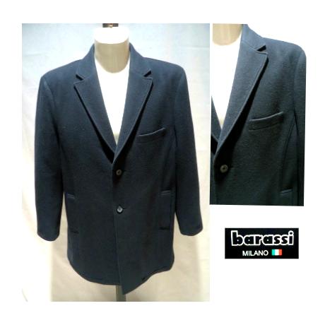 バラシ メンズ 秋冬 54%OFF チェスターコート ウールロングコート 50