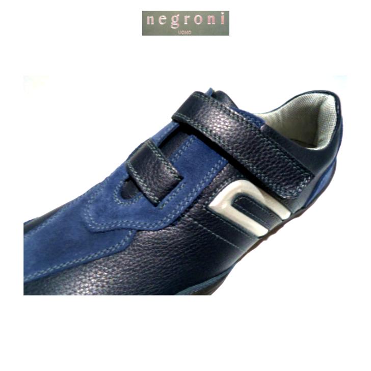 negroni＜ネグローニ＞ドライビングシューズ（牛革）Dブラウン/24.0cm〜27.0cm/日本製/3Eサイズ/マジックテープ/当店限定・原皮終了により現品限り negroni＜ネグローニ＞ドライビングシューズ 牛革 Dブラウン/24