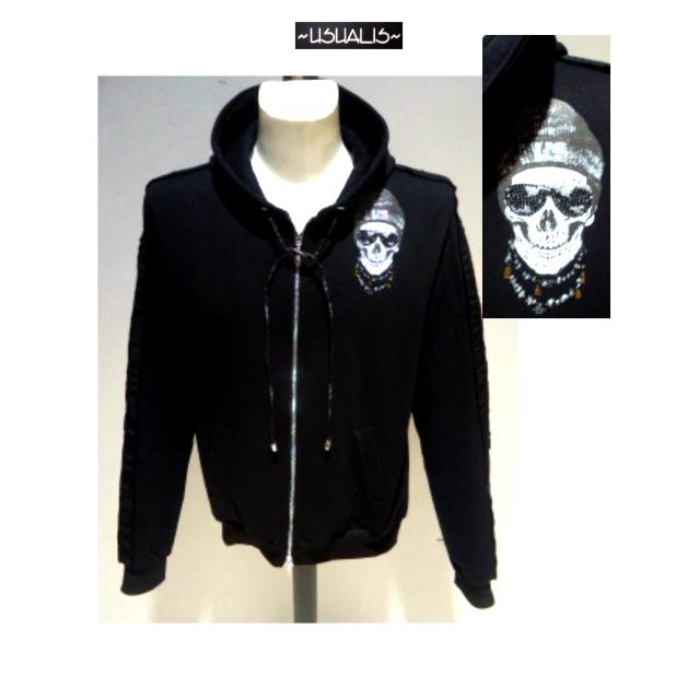 USUALIS＜ウザリス＞秋冬/30%OFF/スカルノ パーカートップス/ XXL (3L