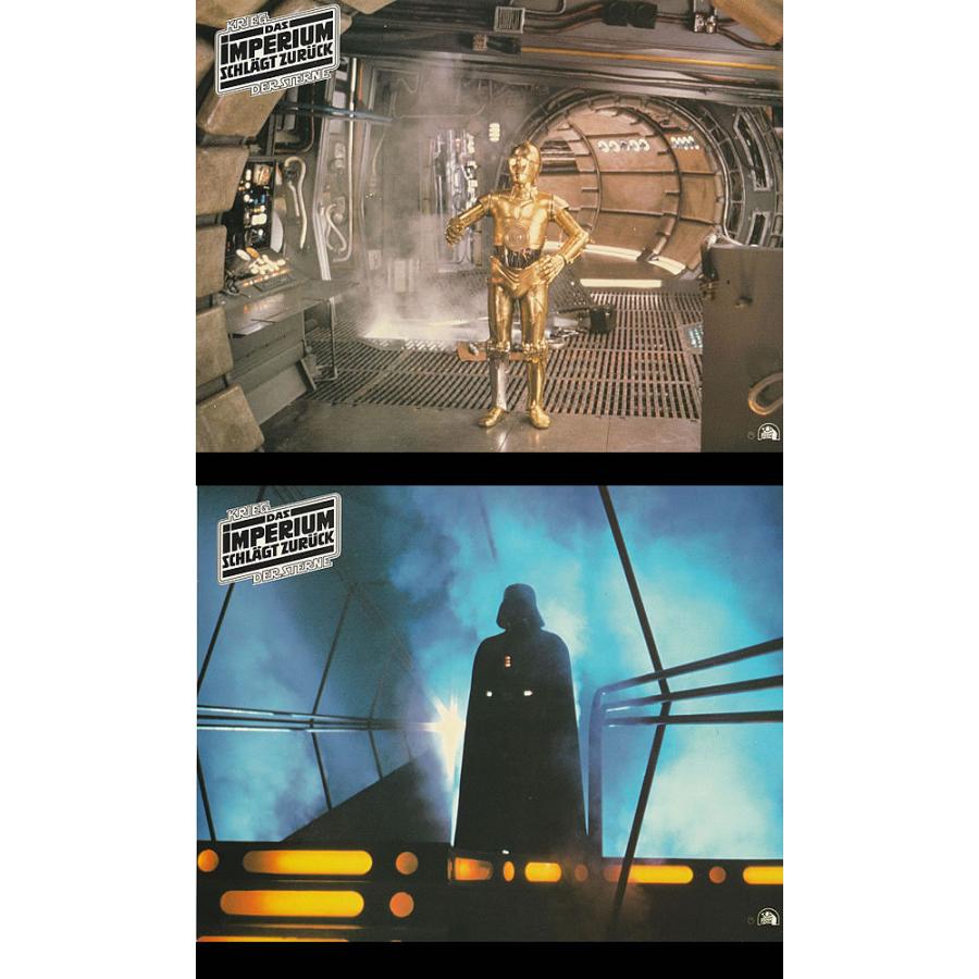 本日価格！！ スター・ウォーズ エピソード5 帝国の逆襲 映画 グッズ STAR WARS 映画館用 ロビーカード スチール写真20枚セット /ドイツ版 【1841702531】(64350円)