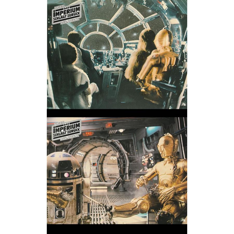 本日価格！！ スター・ウォーズ エピソード5 帝国の逆襲 映画 グッズ STAR WARS 映画館用 ロビーカード スチール写真20枚セット /ドイツ版 【1841702531】(64350円)