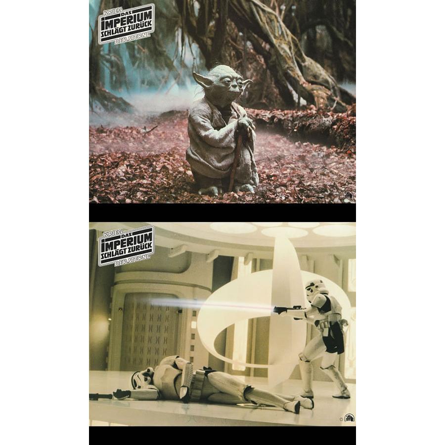 本日価格！！ スター・ウォーズ エピソード5 帝国の逆襲 映画 グッズ STAR WARS 映画館用 ロビーカード スチール写真20枚セット /ドイツ版 【1841702531】(64350円)