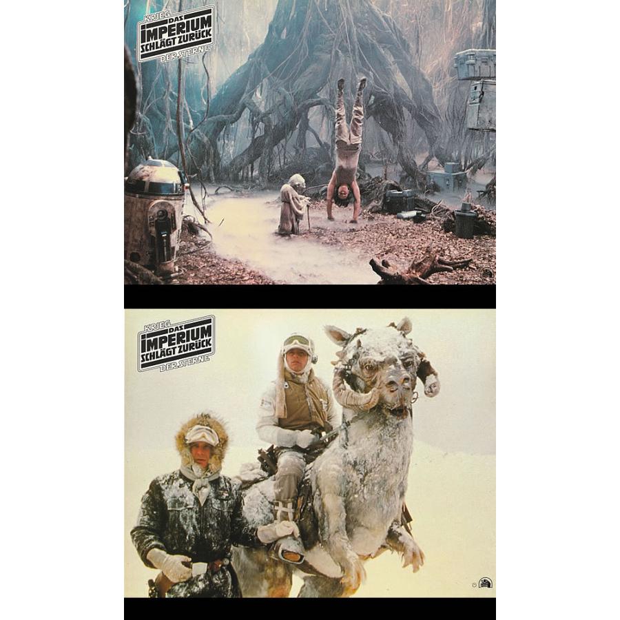 本日価格！！ スター・ウォーズ エピソード5 帝国の逆襲 映画 グッズ STAR WARS 映画館用 ロビーカード スチール写真20枚セット /ドイツ版 【1841702531】(64350円)