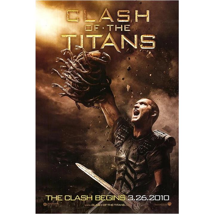 タイタンの戦い グッズ 映画ポスター フレーム別 デザイン おしゃれ サムワーシントン /メデューサ ADV両面 P1082フェーマス サイン&ポスターズ 通販 Yahoo