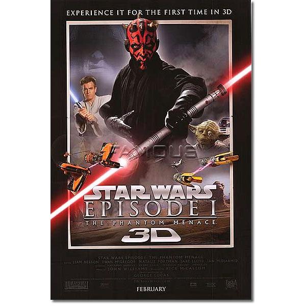 スターウォーズ ポスター エピソード1 ファントムメナス 3d 映画グッズ ダースモール Int Ds P 1340 フェーマス サイン ポスターズ 通販 Yahoo ショッピング