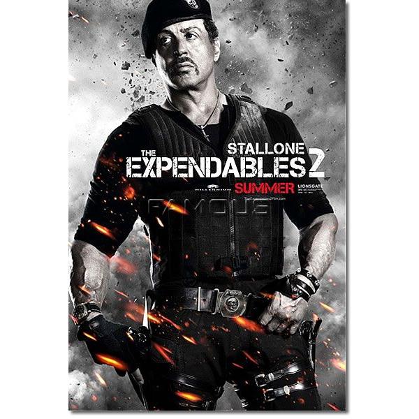 映画ポスター エクスペンダブルズ2 シルベスタースタローン グッズ