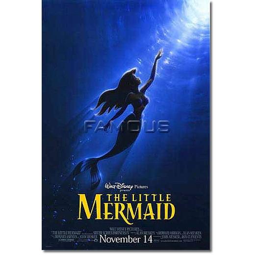 映画ポスター リトルマーメイド ディズニー アリエル グッズ Adv Ds インテリア 映画グッズ アニメ おしゃれ フレームなし 販売 1997 Re Release Adv Ds P 1740 フェーマス サイン ポスターズ 通販販売が好調