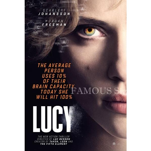 映画ポスター LUCY ルーシー スカーレットヨハンソン /インテリア