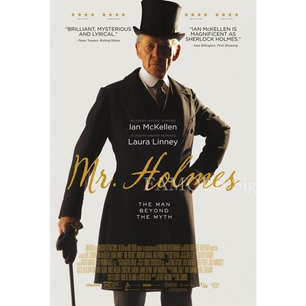 本日限定映画ポスター Mr.ホームズ 名探偵最後の事件 Holmes グッズ Mr. 両面 映画グッズ
