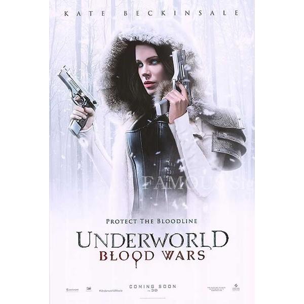 映画ポスター アンダーワールド ブラッドウォーズ ケイトベッキンセール /インテリア アート おしゃれ フレームなし /ADV-両面 
