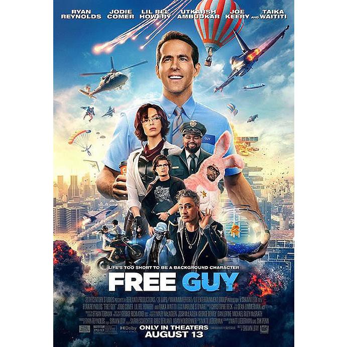 正規激安 フリー ガイ ライアン レイノルズ 映画ポスター フレーム別 おしゃれ 大きい インテリア アート グッズ Reg 両面 半額品 Www Charinogales Com