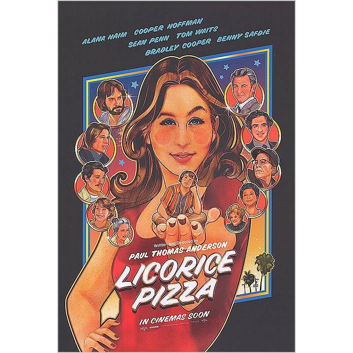 リコリス・ピザ グッズ ポール・トーマス・アンダーソン 映画ポスター フレーム別 おしゃれ インテリア アート 大きい デザイン B1に近い /ADV-両面 トーマス アンダーソン