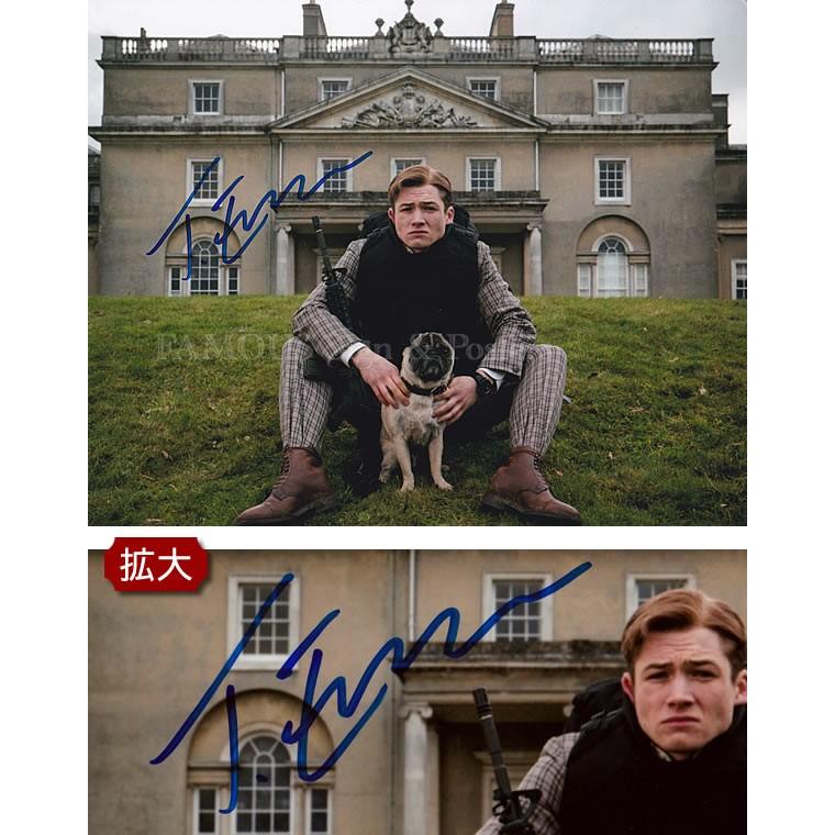 SALE／70%OFF】 キングスマン タロン エガートン 直筆サイン入り写真