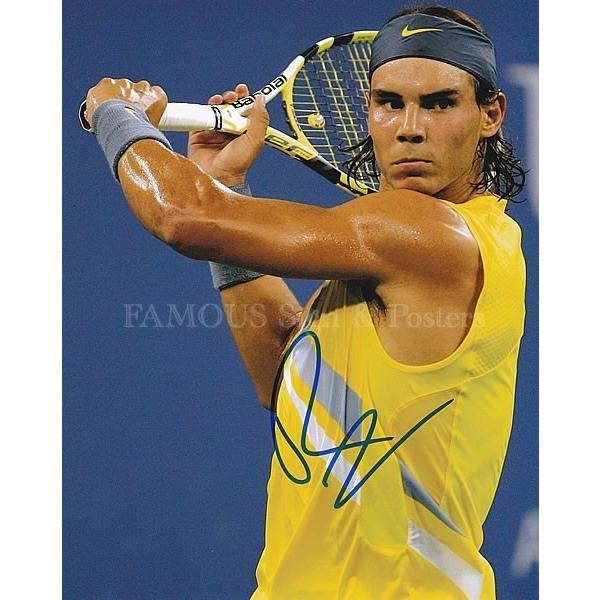 ラファエル ナダル選手サイン入り写真