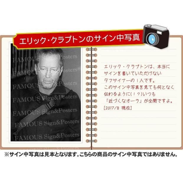 エリッククラプトン グッズ 直筆サイン入り写真 オートグラフ