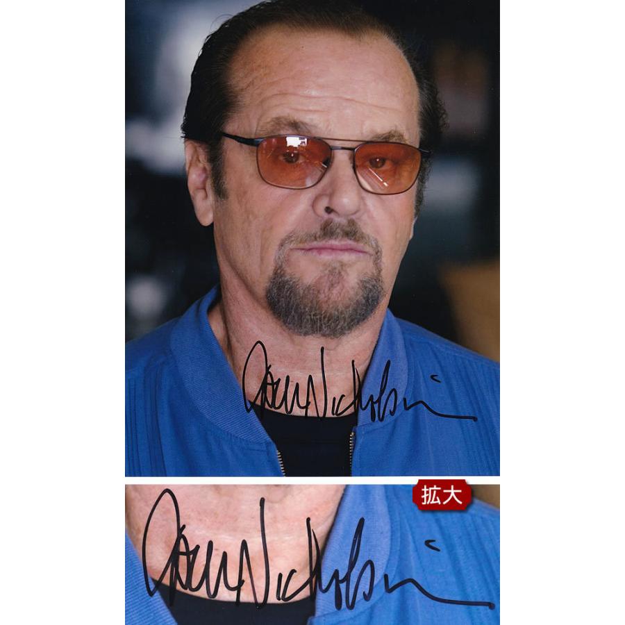 ディパーテッド グッズ ジャック・ニコルソン 映画 直筆サイン入り写真 アート インテリア オートグラフ フレーム別 /鑑定済み DVD、映像ソフト 洋画 アクション
