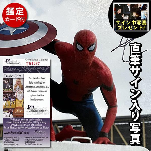 スパイダーマン フィギュア グッズ マスクあり シビル ウォー キャプテン アメリカ 映画 トム ホランド 鑑定済 直筆サイン入り写真 オートグラフ フレーム別 フレーム別 鑑定済 S 63 フェーマス サイン ポスターズ