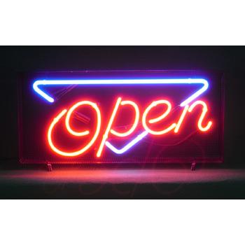 ネオン管OPEN バー 居酒屋 お店 カフェ 喫茶店 スナック スポーツジム