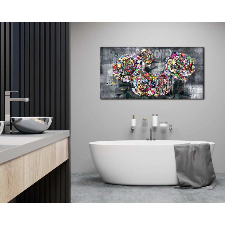 ARTJOY 5ROSES アートパネル 100cm 絵画 インテリア ポップアート