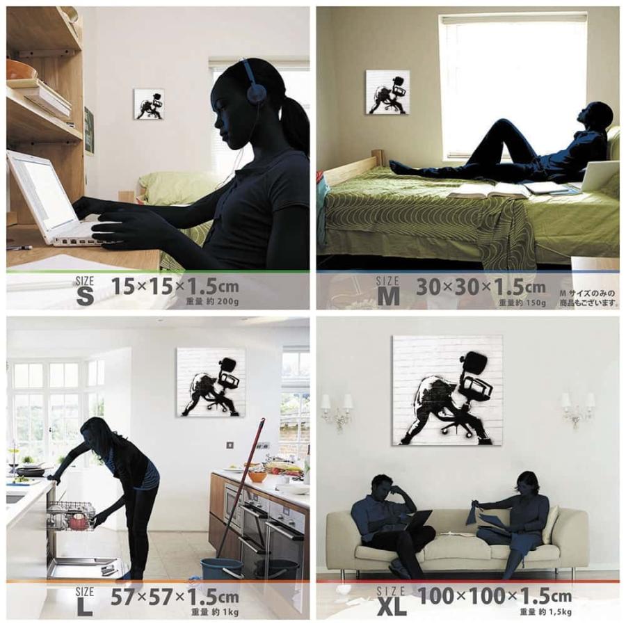 バンクシー Banksy キャンバスパネル Chair Smash グラフィティアート