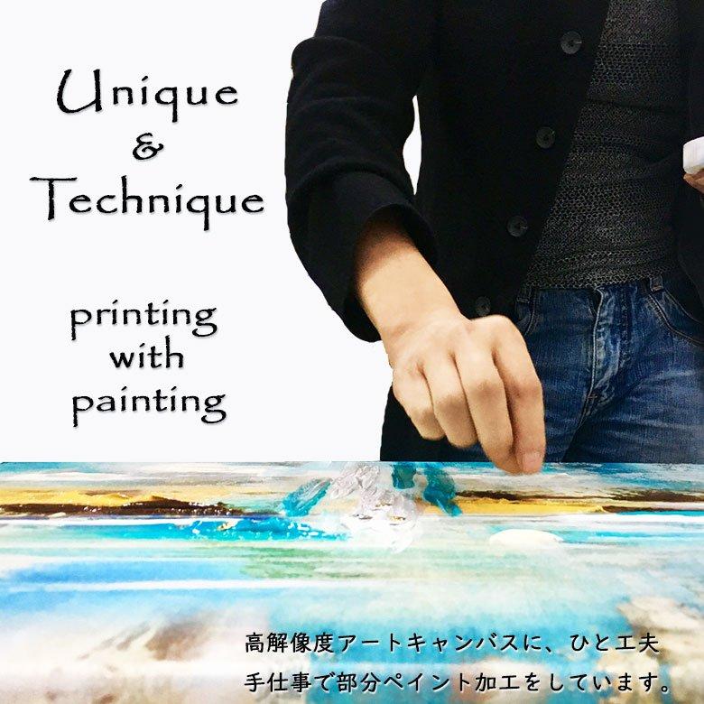 新商品 BWA 絵画 インテリア Connected Circles 繋がる円の抽象2 100cm 北欧 壁掛け 茶系 リビング 玄関 和モダン おしゃれ 絵 アートパネル 抽象 幾何学 模様の画像