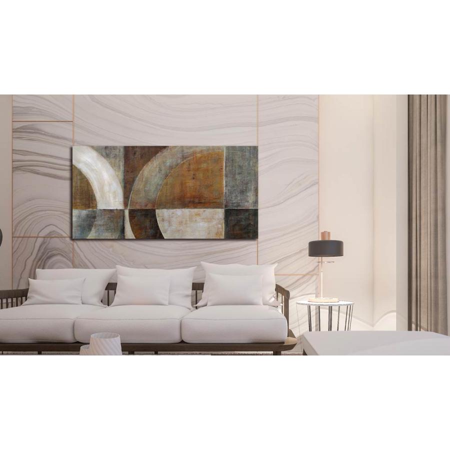 新商品 BWA 絵画 インテリア Connected Circles 繋がる円の抽象3 100cm