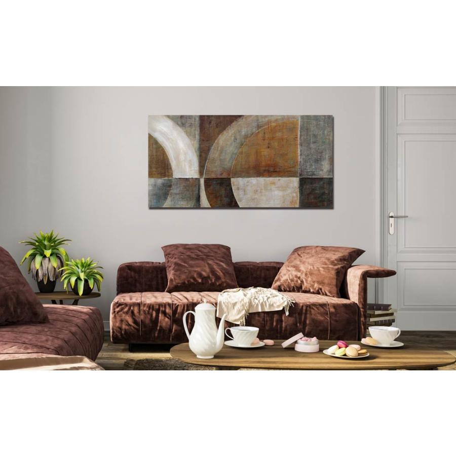 新商品 BWA 絵画 インテリア Connected Circles 繋がる円の抽象3 100cm
