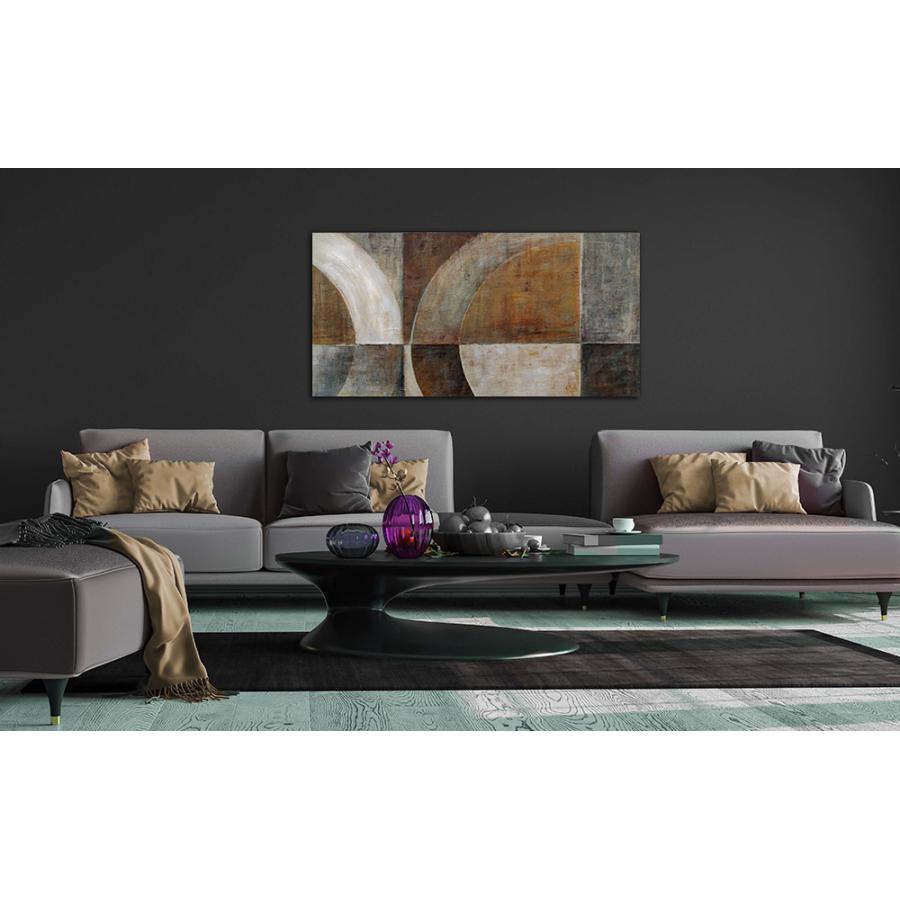 新商品 BWA 絵画 インテリア Connected Circles 繋がる円の抽象3 100cm