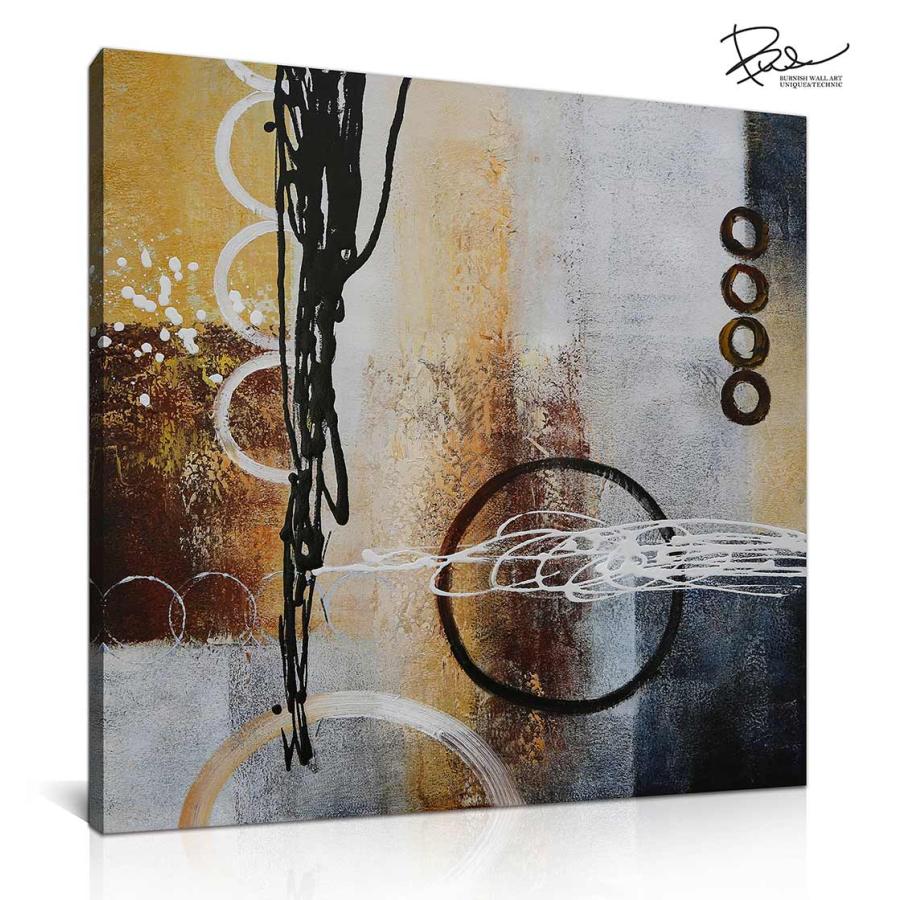 新商品 BWA 絵画 50cm Connected Circles 繋がる円の抽象4 新商品 BWA 絵画 50cm Connected Circles 繋がる円の抽象4