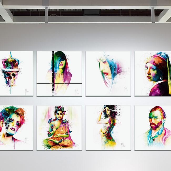 PLEXIGLAS Sensual Colors 690x690mm 絵画 インテリア 装飾