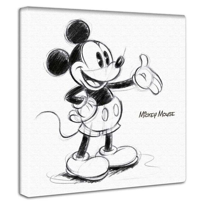 ミッキーマウス アート作品 絵画制作　イラスト　ディズニー ミッキーマウス アート作品 絵画制作 イラスト ディズニー