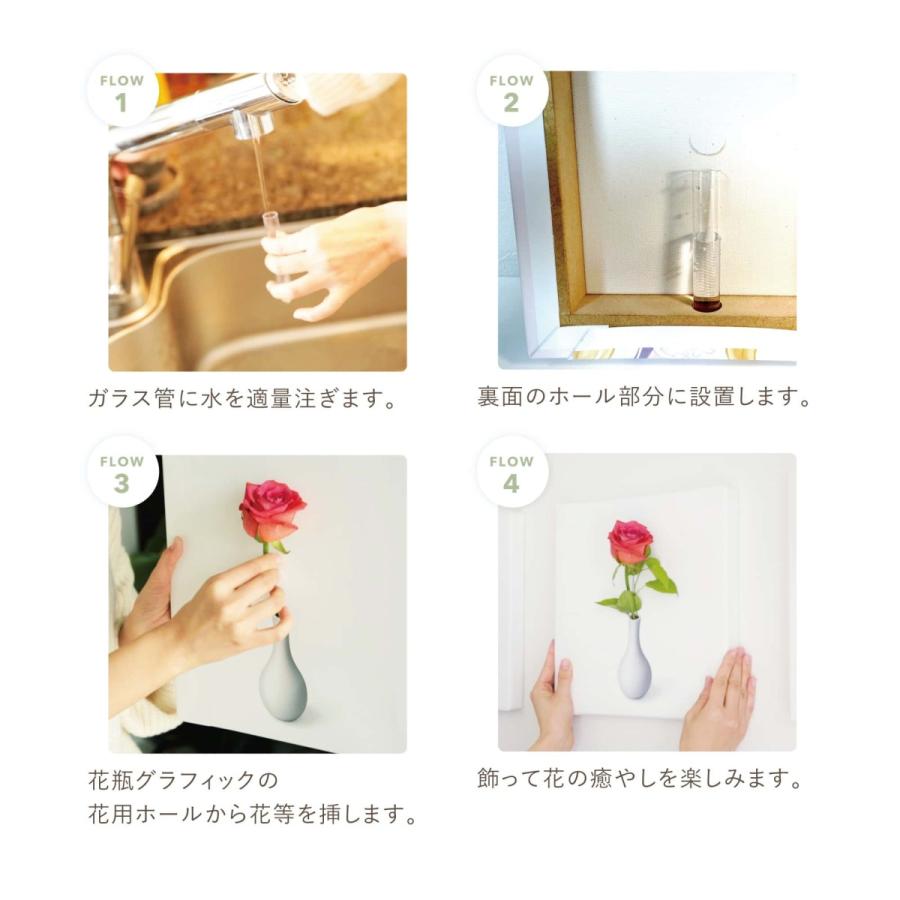 超美品】BAIT x David Flores ミッキーマウス キャンバスアート ミッキーマウス IKEBANA アートパネル 20cm×20cm 花瓶付き 日本製
