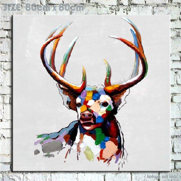 絵画 油絵 インテリア かわいい おしゃれ 壁掛け POP Art 壁 壁飾り