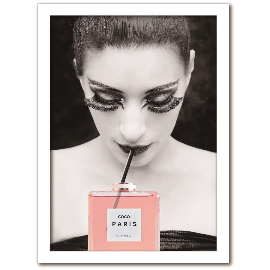 アートポスター ブランド 額入り A4 paris 香水 ココ シャネル コスメ