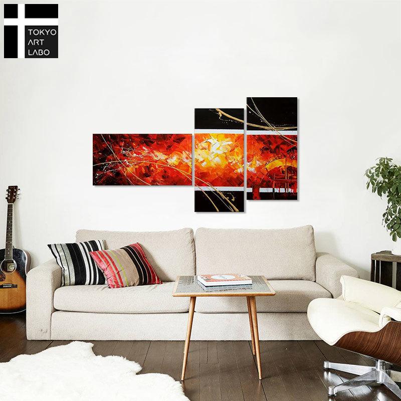 抽象画 オレンジ光線 木製フレーム B4サイズ｜楽天市場】ポスター