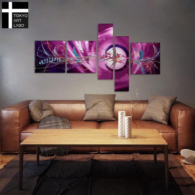 絵画 壁掛け インテリア おしゃれ 絵 モダン 大型 店舗 内装 改装 抽象 アートパネル 5枚組 Ga580 壁面装飾 内装用壁アート Artlabo 通販 Yahoo ショッピング