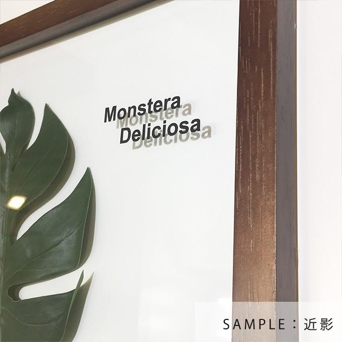 レモンリーフ リーフパネル手軽に飾れるインテリアアートフェイク