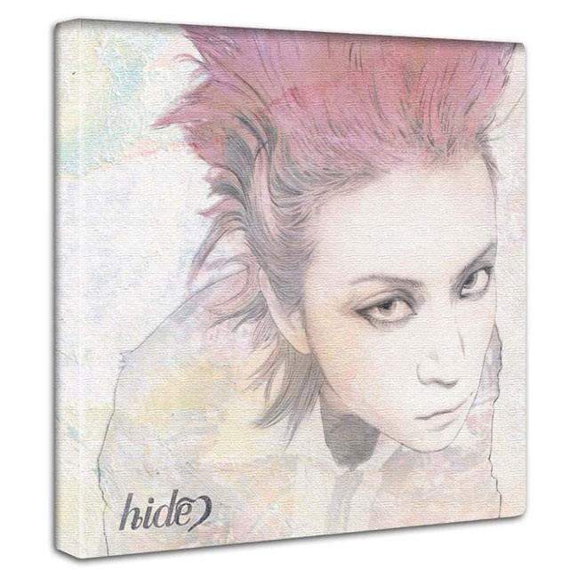アートパネル ヒデ hide 30cm キャンバス製 アート 絵 インテリア 国産