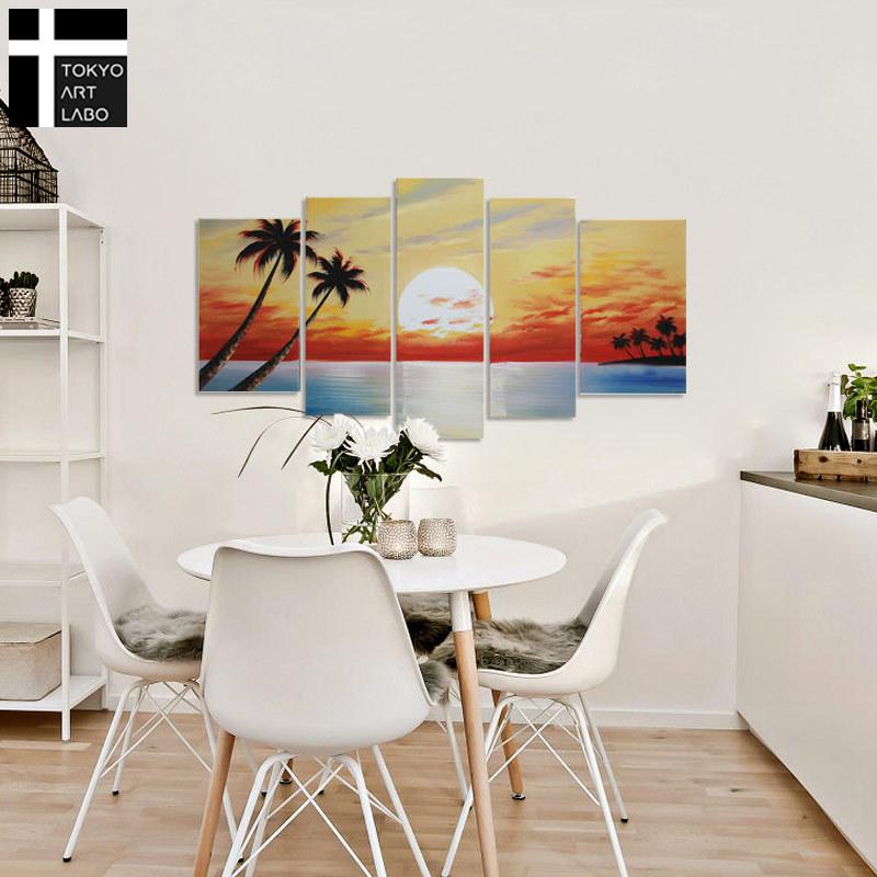 絵画 インテリア 分割タイプ 軽い 大型 横長 新作 モダンアート アート