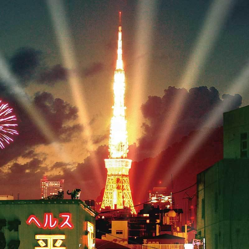 アートポスター 夜もすがらの街 渋谷 昭和レトロ まるでジブリのような世界観 ノスタルジック アジアン ゴシック レトロ絵画 アート Jack 017bk Art Lab Yahoo 店 通販 Yahoo ショッピング
