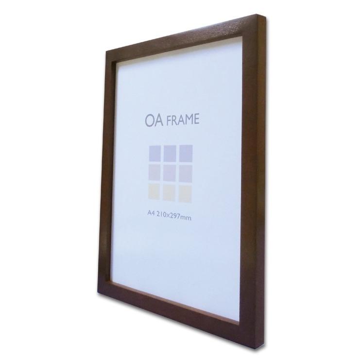 A4フレーム 白 黒 茶 ナチュラル 立てかけ タテ向き 横向き 3WAY対応