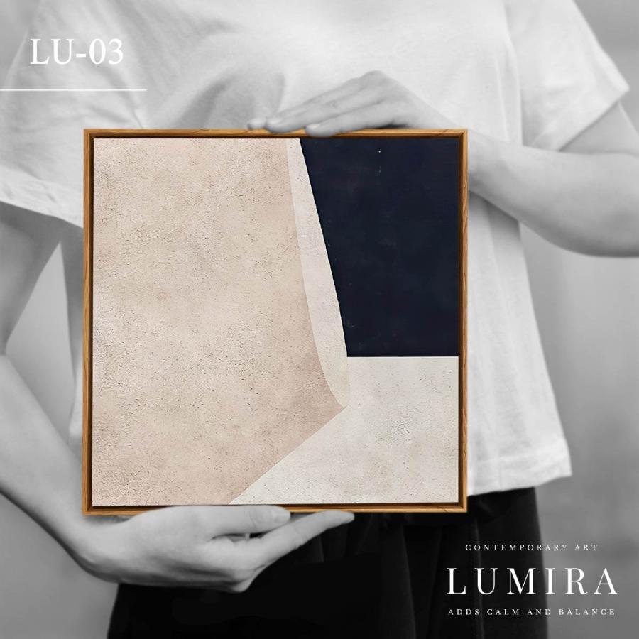 LUMIRA アートパネル 2枚セット 32cm 北欧 モダン インテリア絵画 壁掛け 壁飾り 額付き アートフレーム 玄関 リビング 和モダン ジャパンディ |  | 01