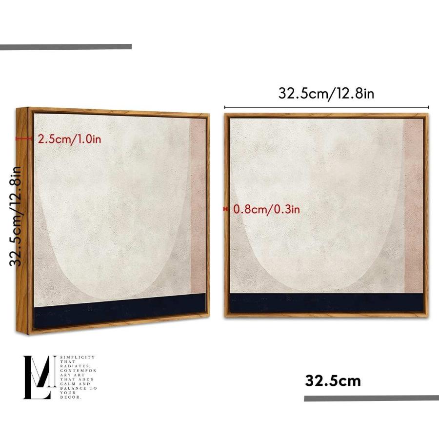 LUMIRA アートパネル 2枚セット 32cm 北欧 モダン インテリア絵画 壁掛け 壁飾り 額付き アートフレーム 玄関 リビング 和モダン ジャパンディ |  | 04
