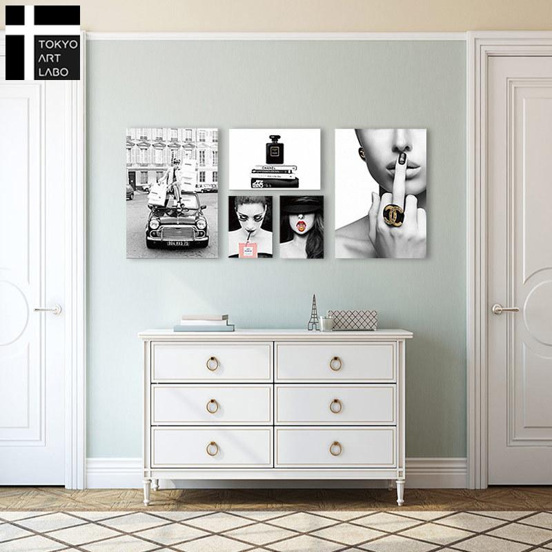 ★CHANEL★広告ポスター ネイル 美容 インテリア 装飾 再入荷しました！CREA アートパネル 5枚セット Iconic Pop